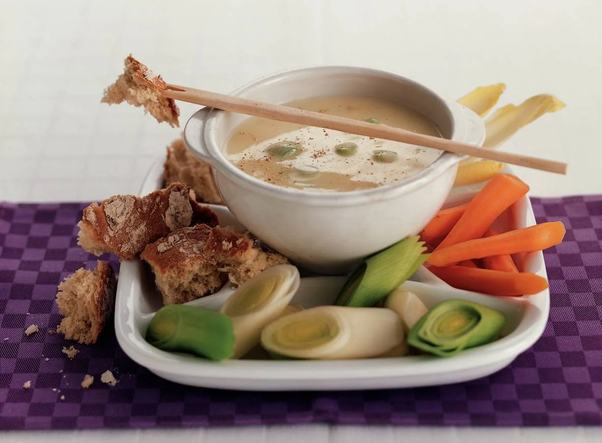 Belgische fondue met bier en abdijkaas