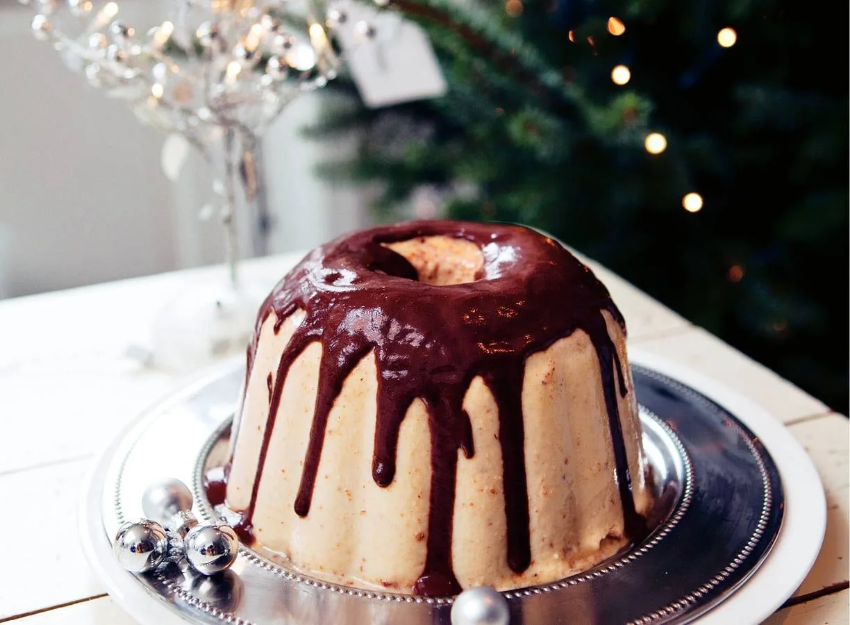 Bitterkoekjes-amarettopudding