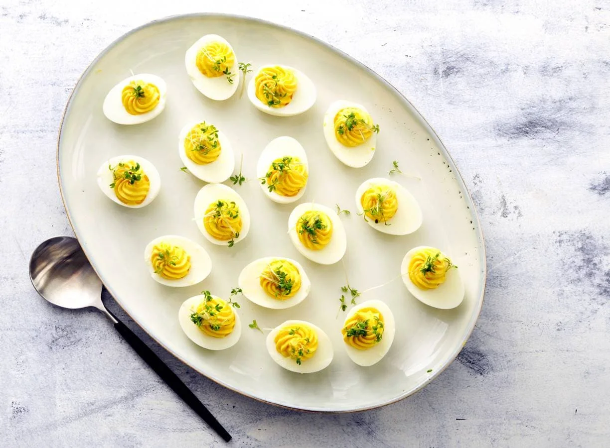 Basisrecept voor klassieke gevulde eieren
