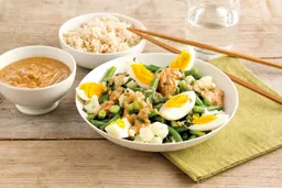 Basmati rijst met gado-gado