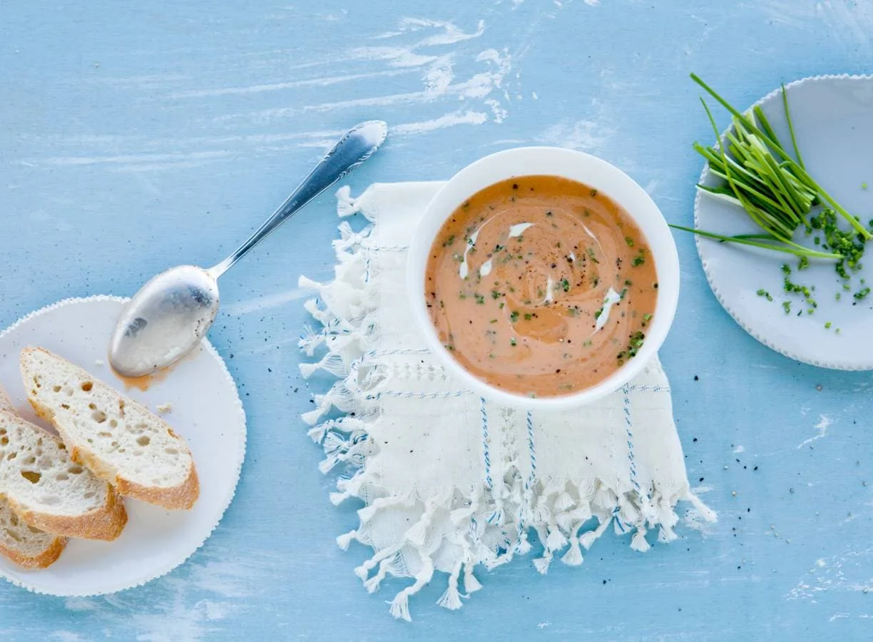 Bisque van kreeft & garnalen
