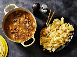Belgische stoofpot met bruin bier, wortel & pastinaak
