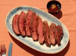 Bavette van de BBQ