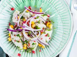 Bart van Olphens kabeljauw ceviche