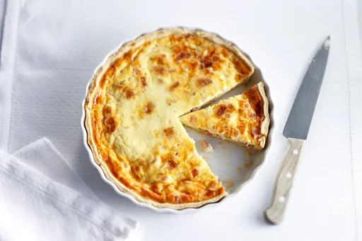 Basisquiche met spekjes