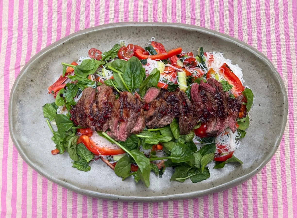 Beef salad van Giorgia's Kitchen